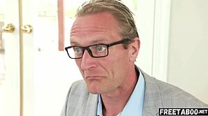 young asian teen strips naked to surprise her horny neighbor on his birthday