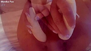 monika fox naked in elevator for hot hotel sex