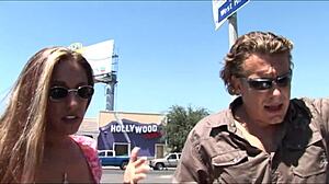 alisandra deals with her car trouble on the road with big tools