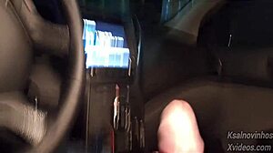 Risky Handjob For Hottie On Street In Public