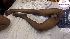 Virgin gateman fucks two wives in their beds on the same day, full red video