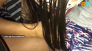 man, i’m watchin my slutty wife suckin baiano’s huge black dick in public car