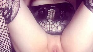 Solo Girl Riding a Thick Dildo with Wild Brazilian Energy