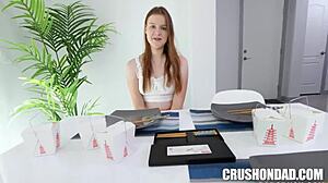 Watching Boyfriend And Stepdaughter In Taboo Blowjob Fantasy