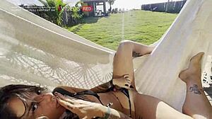 Amateur Couple Fucks On Beach