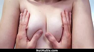 Losing My Virginity to My Step Sister in Taboo Doggy Style Riding