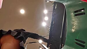 Mexican MILF Prostitute Gets Her Ass Hunted In Supermarket