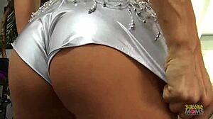 Big tits slut's holes filled by two guys in hardcore threesome