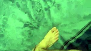 I Meet My Muscular Ex-Girlfriend, She Submits In Stockings For Doggystyle Handjob And Big Cock Creampie Sex.