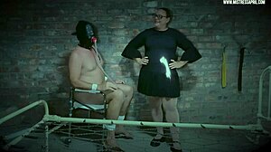 Unbelievable! Dominatrix Mistress April’s Torment Bed for Her Bound Slave Is Insane!
