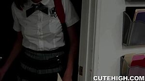 molly manson caught tping the classroom