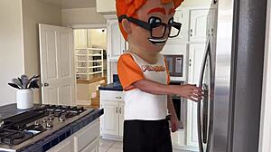 Addison Vodka Rides Monster Cock Hard!