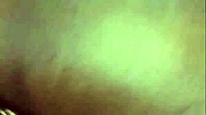 I watch this teen's creamy black pussy get pounded so hard, it's amazing