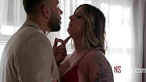 Hey, Watch This Chubby Hotwife Take Double Penetration from Cuck and Bull!