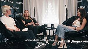 latina blonde in casting ass licking interview