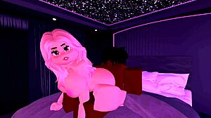 blonde bitch rides big black cock in hardcore session