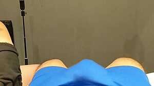 She Slaps Cock During Femdom Handjob