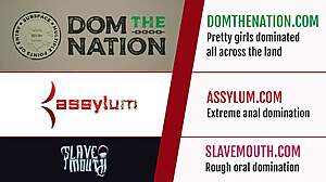 hey, does this bdsm slut gag on the strapon for deepthroat and anal?