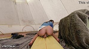 Asian babe Katara gets fucked by Aang in Avatar cosplay parody