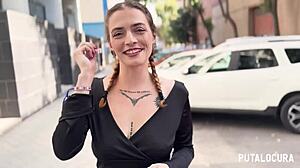 Tattooed Spanish Girl Malafalda Caught in Wet Creampie