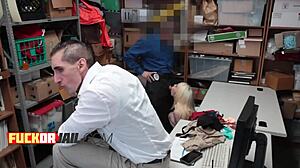 Blonde teen shoplifter Joseline Kelly in full movie storyline