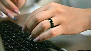 Lesbian accountant tries blowjob and sex with man