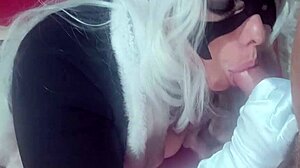 found hot latina cosplayer for home fun