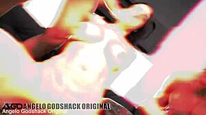 Areta Ridera Takes on 6on1 Hardcore Gangbang with Wild Rimming and Double Penetration.