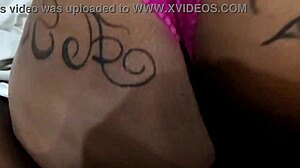 Look at this fat brunette BBW getting her ass sucked and bareback fucked by monster black cock.