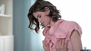 Tiny 18+ Tit Amateur Gets Hot Facial