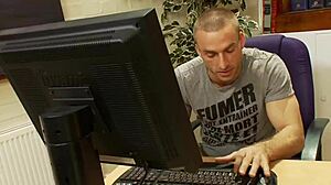 Librarian MILFs Ride in FFM Threesome