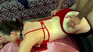 What’s hotter than French amateur clothed sex with satin lingerie, deepthroat, and ass-to-mouth action?