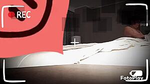 Snowbunnyqueen27's interracial threesome!