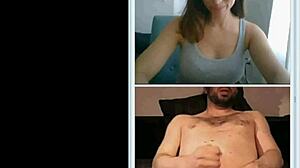 Cute Girl Helps Stranger Jerk Off