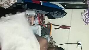 aunty with big tits acts like a slut in hidden place