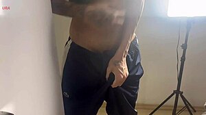 In this threesome, Helyo and Mih are two naughty sluts with big cocks