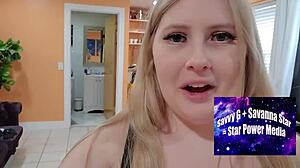 Hey, check out this interracial giantess play preview with huge cock action