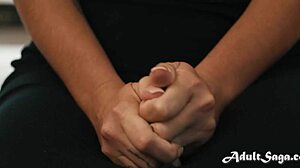 Touch Starved Straight Woman Cheats With Lesbian Friend Using Strapon