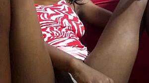 I Think I Look Good in My Red and White Mini Dress