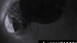 I watch Pure Taboo. Possessed housewife August Skye drains local boy.