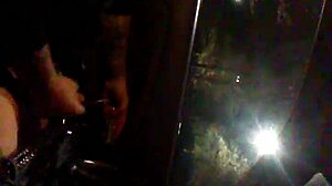 guy jerks off alone in car, enjoying outdoor privacy