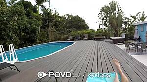 Povd Vibrator Soaks That Leaking Tight Pussy!