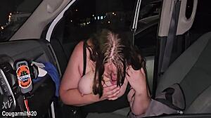 big milf tits and nipples after concert