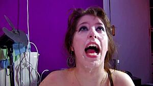 Yo, watch Allya in this hardcore amateur scene, riding with anal and cumshot on tits!