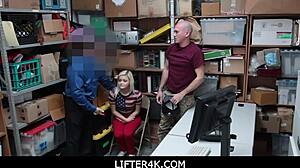 Lifter4K - Sexy Petite Teen Thief Fucked Before Boyfriend