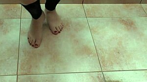 Sexy Feet Dancers Perform Intense Moves