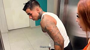 i bumped into my neighbor in the elevator and banged her outdoors in public