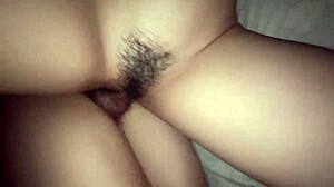 Pinay teen feels intense pleasure as cock pulls out then thrusts back in