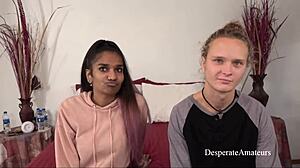 Casting Desperate Amateurs Alisha Isabella And Kama Sutra!