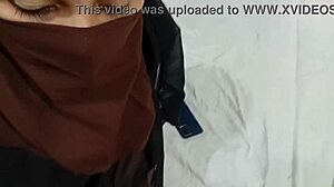 Hot Muslim sister-in-law seduces stepbrother for sex